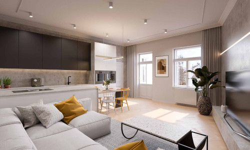 Rezidence U Sv. Štěpána - Bytová jednotka 2+kk