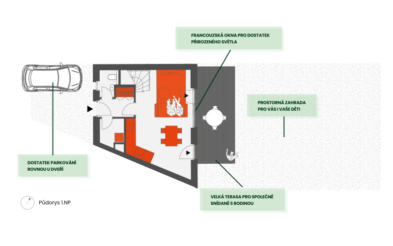 Rodinný dům Forest Views - typ 3