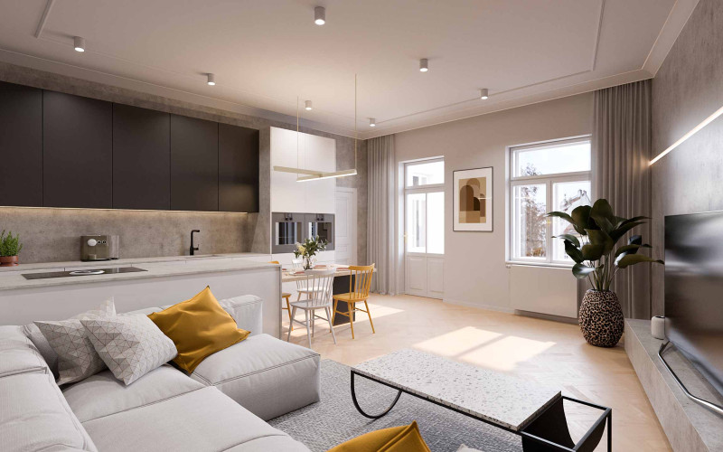 Rezidence U Sv. Štěpána - Bytová jednotka 2+kk