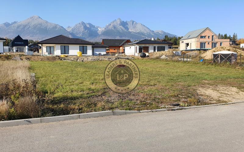 PREDAJ NÁDHERNÝ STAVEBNÝ POZEMOK TATRANSKÉ SMARAGDY - Vysoké Tatry, Slovensko