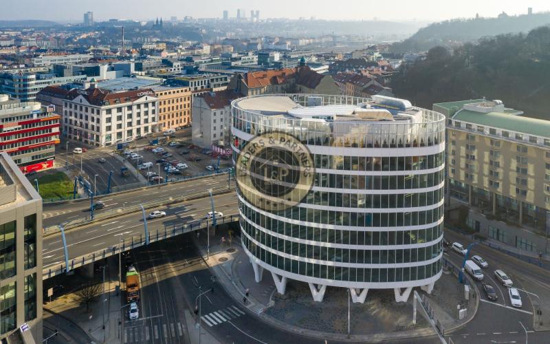 Pronájem, Kanceláře, 492m² - Praha 5 - Smíchov