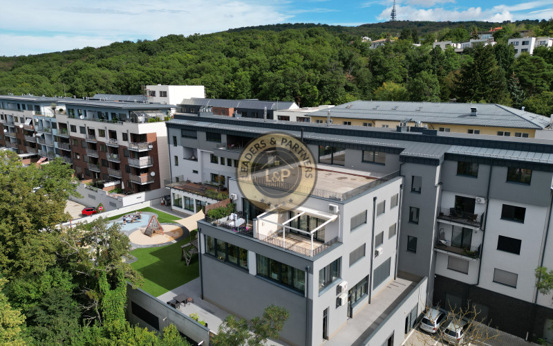 Penthaus s panoramatickou terasou při Kramárech