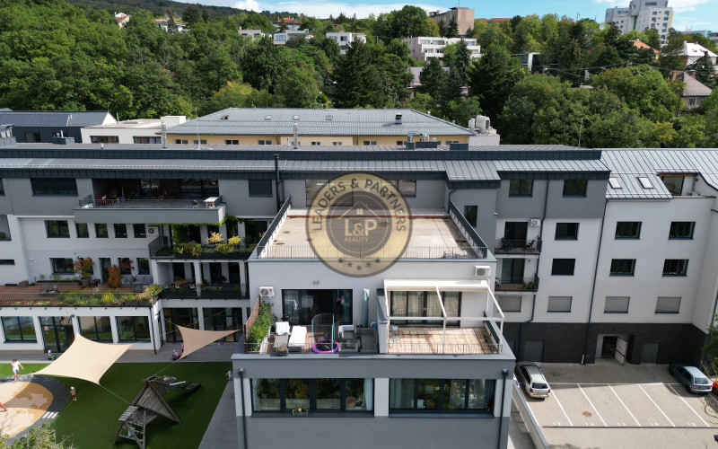 Penthaus s panoramatickou terasou při Kramárech