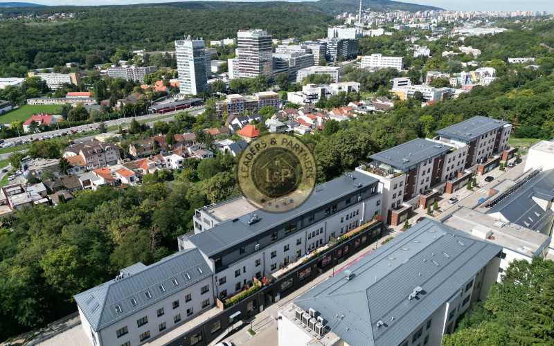 Penthaus s panoramatickou terasou při Kramárech