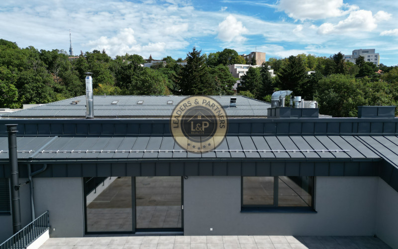 Penthaus s panoramatickou terasou při Kramárech