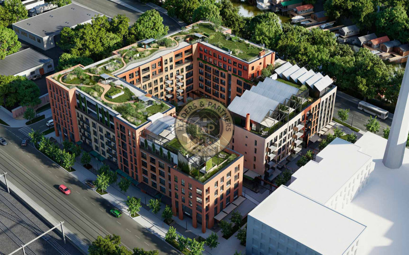 4+kk,  dvě terasy, vířivka, venkovní kuchyň, zelená střecha, Nádražní, Praha 5 - Smíchov