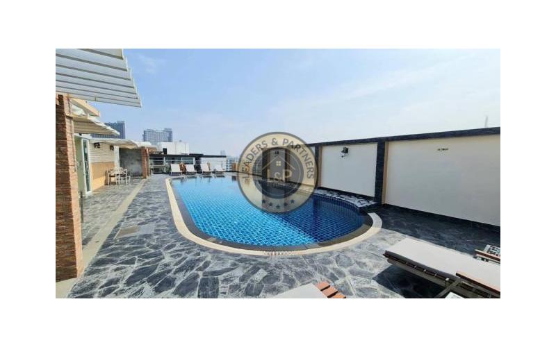 Thajsko-Pattaya-2 pokojový apartmán-City Garden