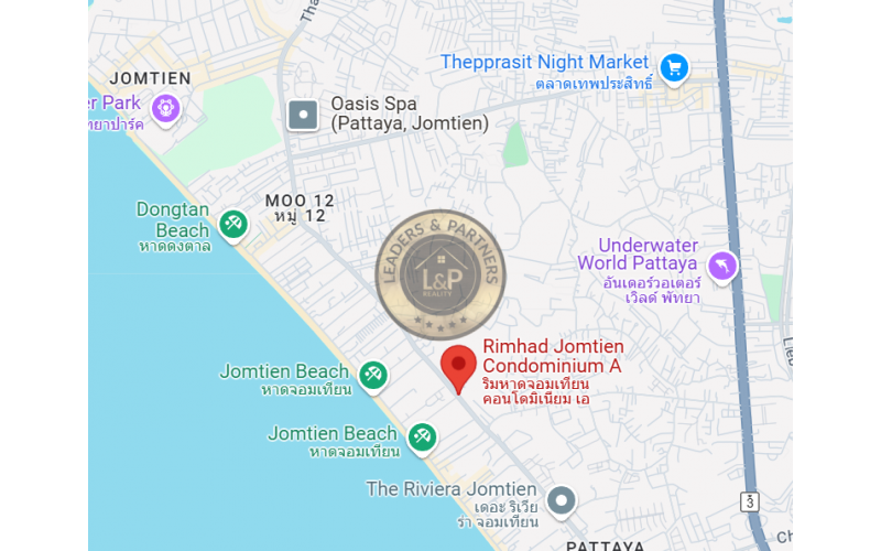 Thajsko-Pattaya-Jomtien-1 pokojový apartmán